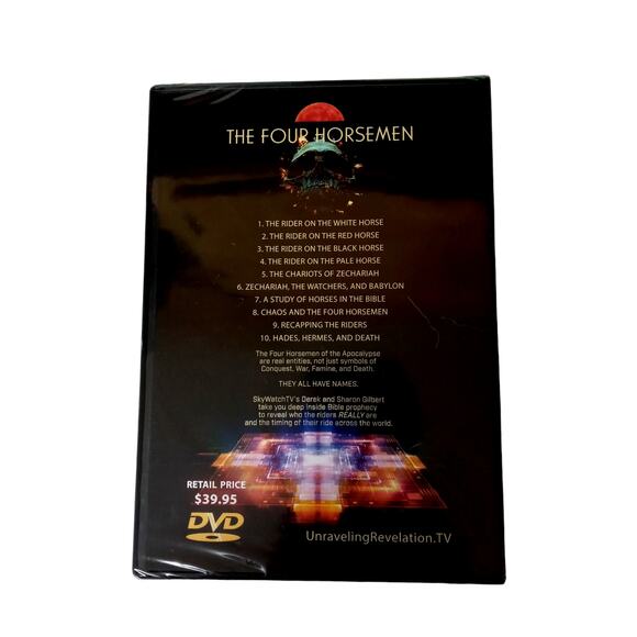 Unraveling Revelation Four Horsemen Apocalypse DVD Derek Sharon Gilbert SkyWatch - Picture 2 of 4
